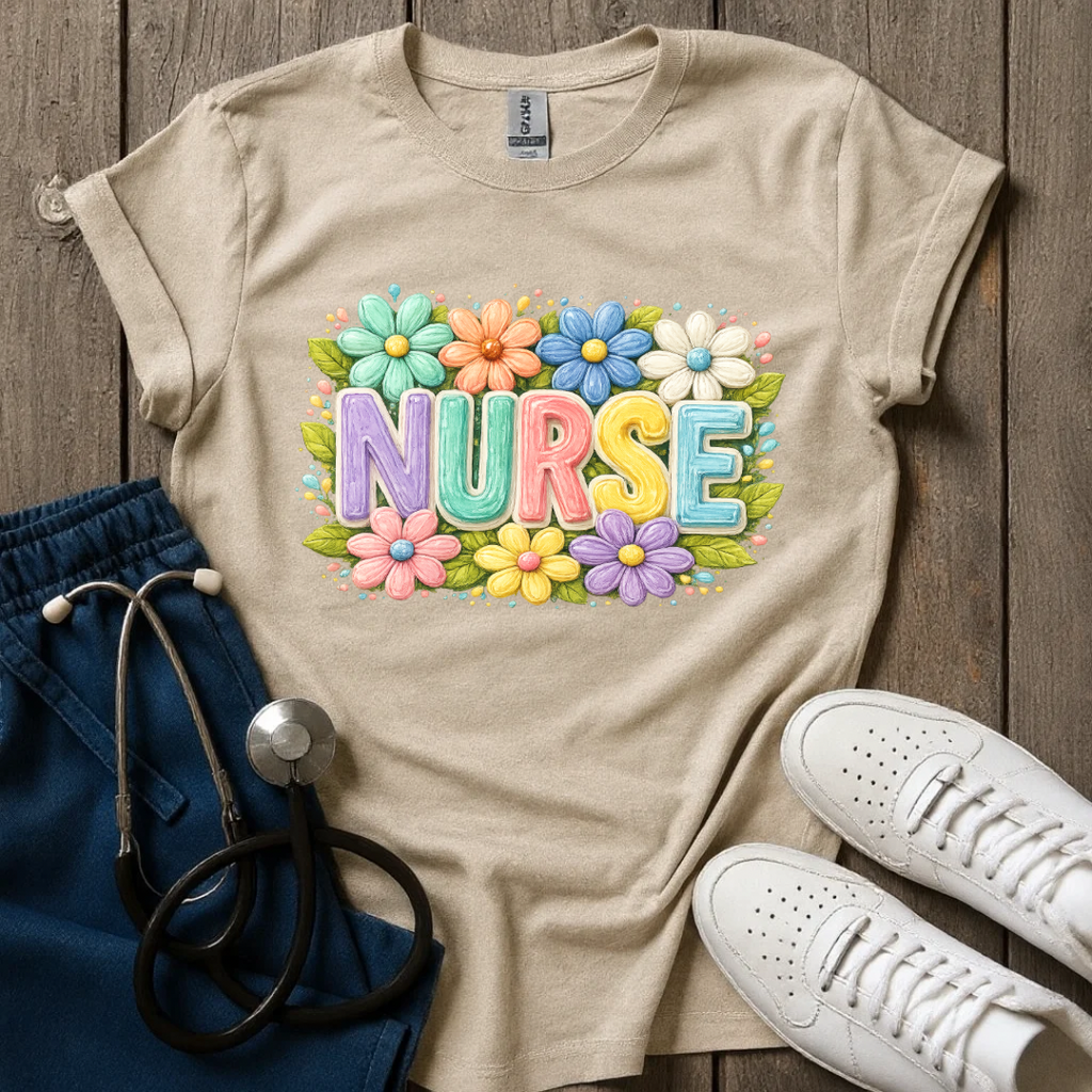 Blooming Nurse T-Shirt