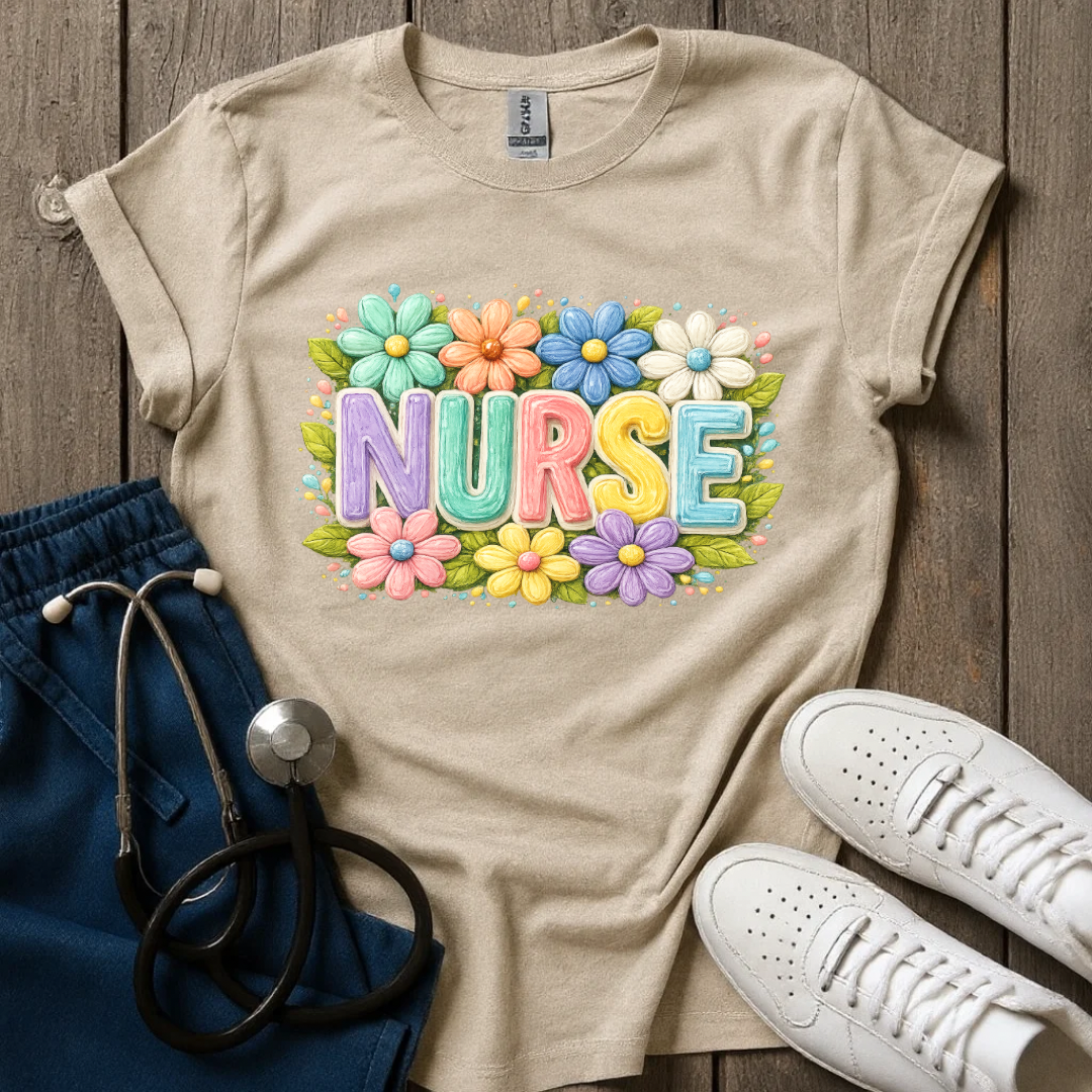 Blooming Nurse T-Shirt