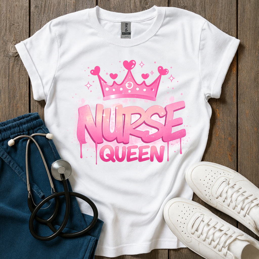 Crown Nurse Queen T-Shirt