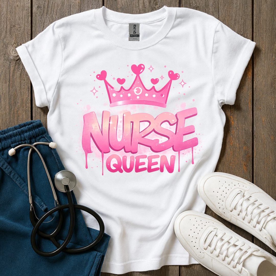 Crown Nurse Queen T-Shirt