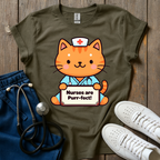 Purr-fect Nurse T-Shirt