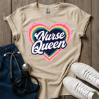 Heart Nurse Queen T-Shirt