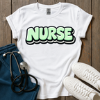 Mint Pop Nurse T-Shirt