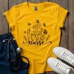 Flowers and Butterflies T-Shirt