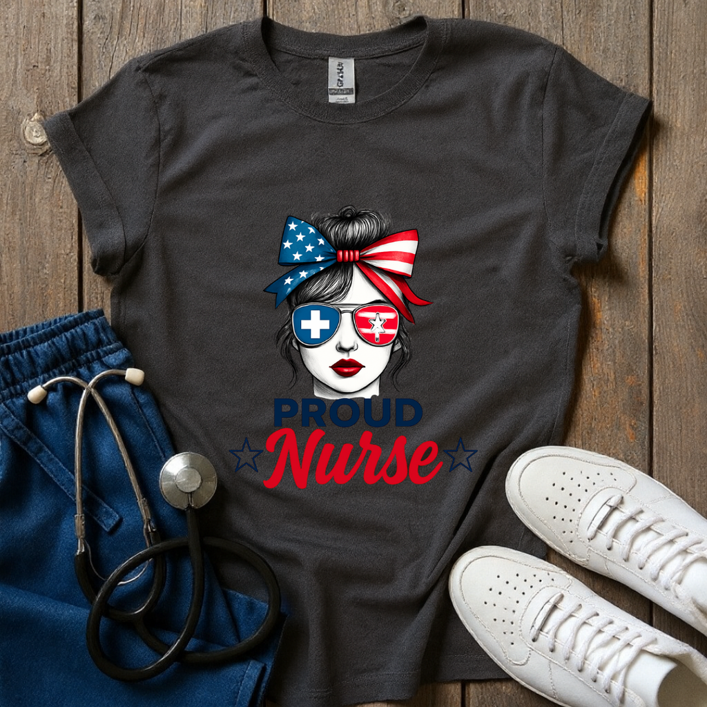 USA Proud Nurse T-Shirt