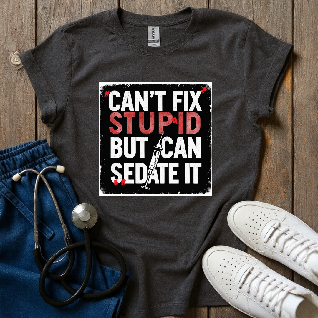 Can't Fix Stupid T-Shirt
