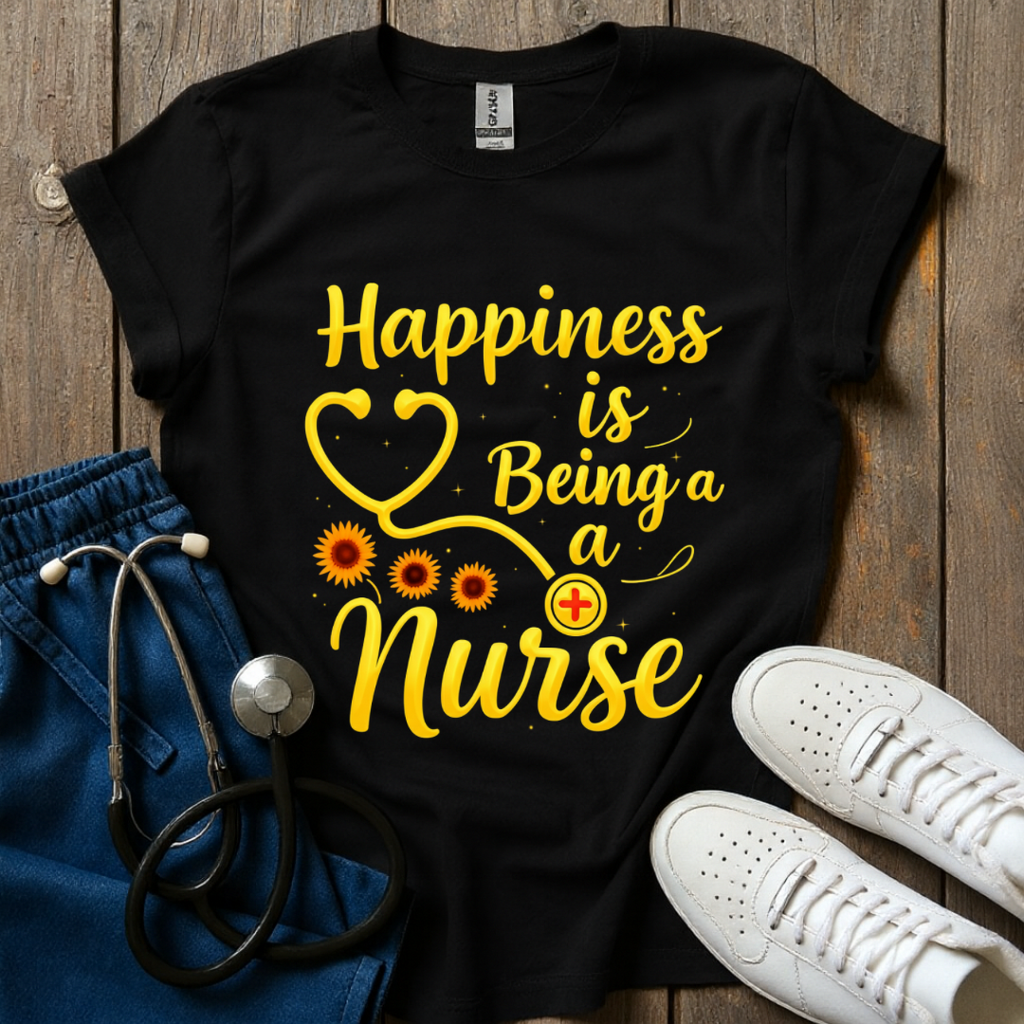 Happiness Being Nurse T-Shirt