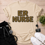 Leopard ER Nurse T-Shirt