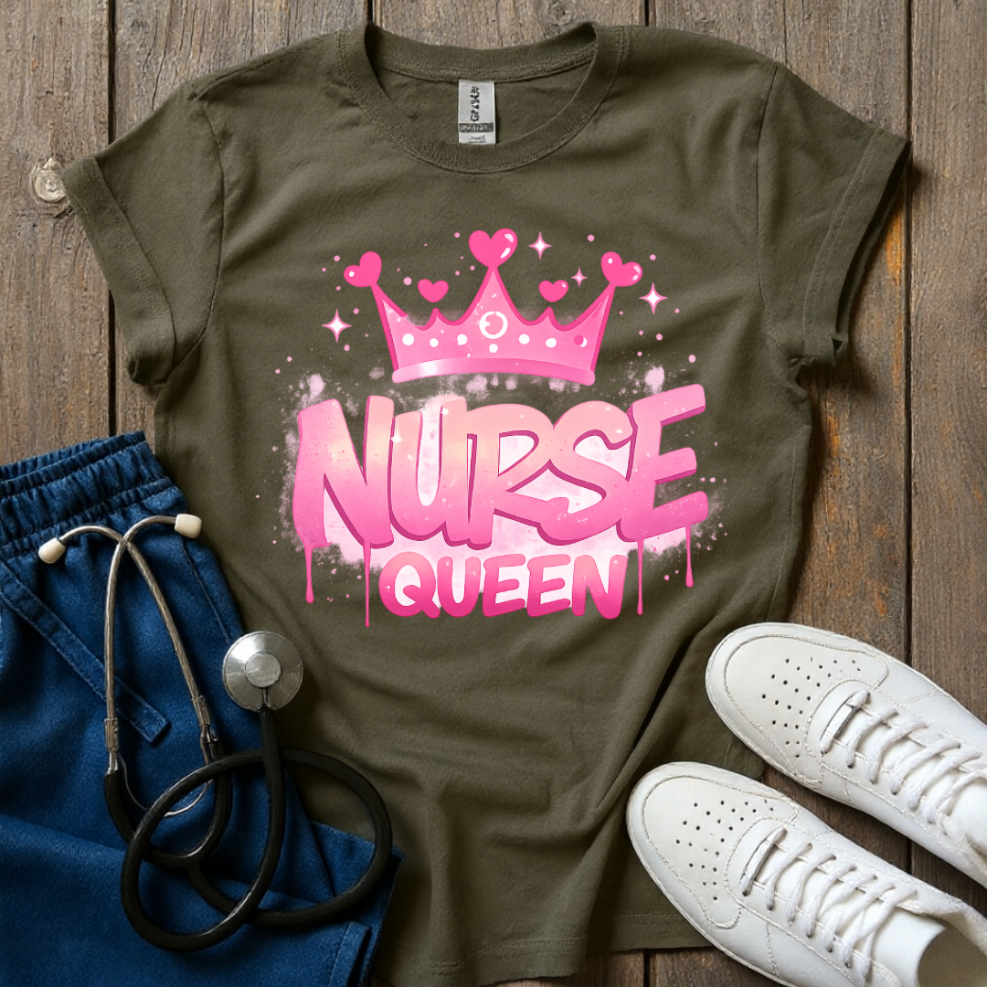 Crown Nurse Queen T-Shirt