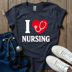 I Love Nursing T-Shirt