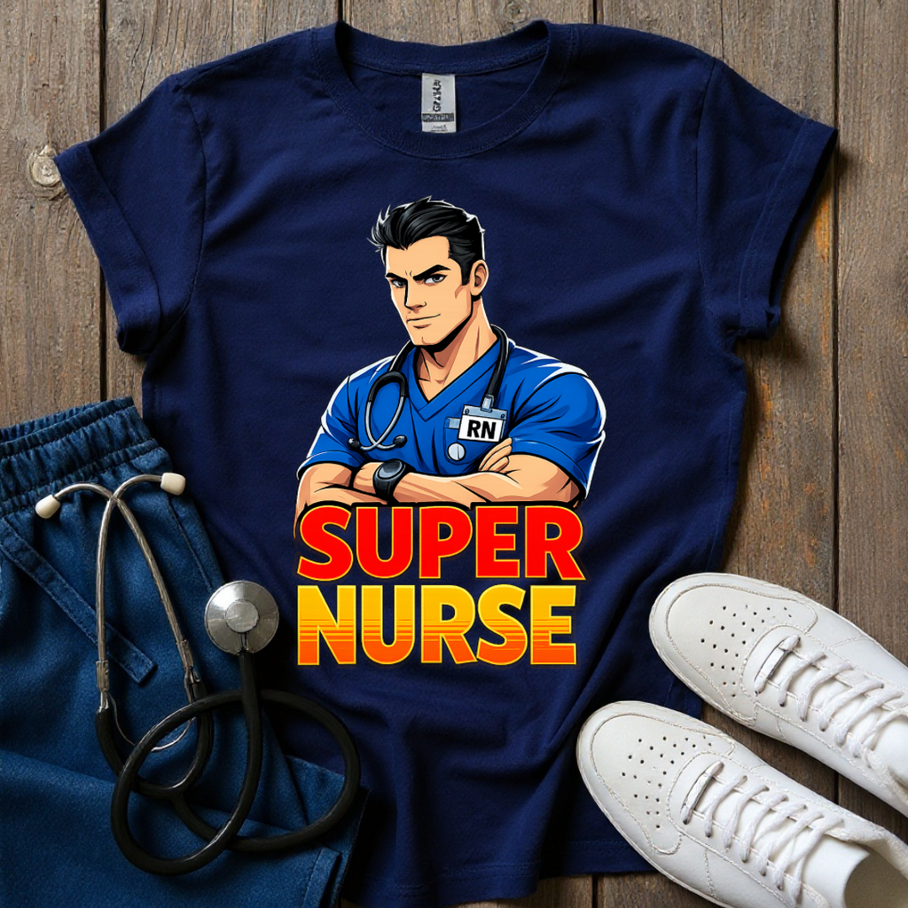 Male Super Nurse T-Shirt