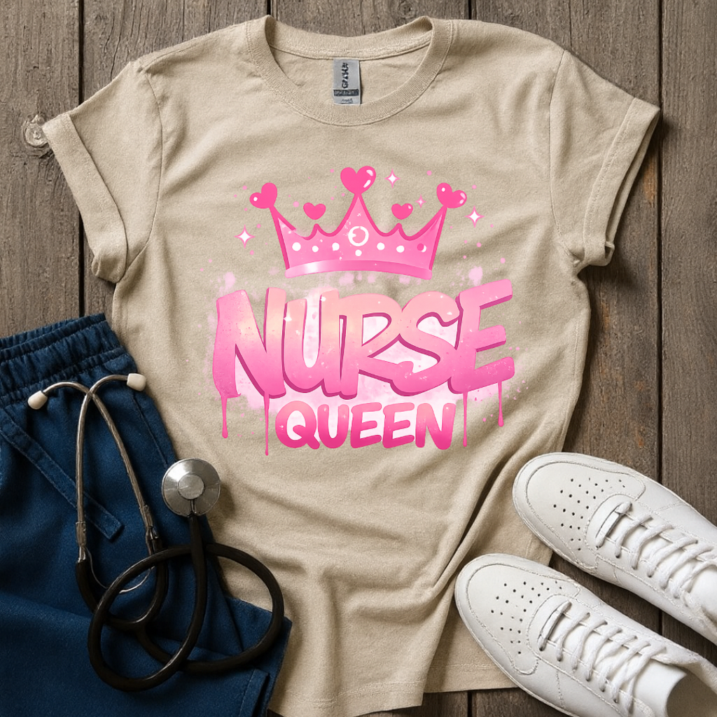 Crown Nurse Queen T-Shirt
