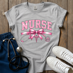 Nurse Babe Bow T-Shirt