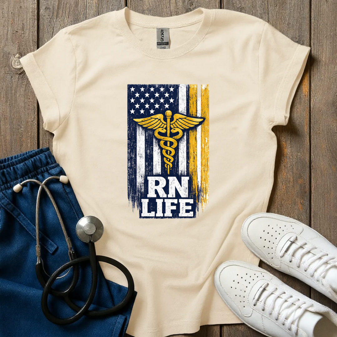 RN Life Flag T-Shirt