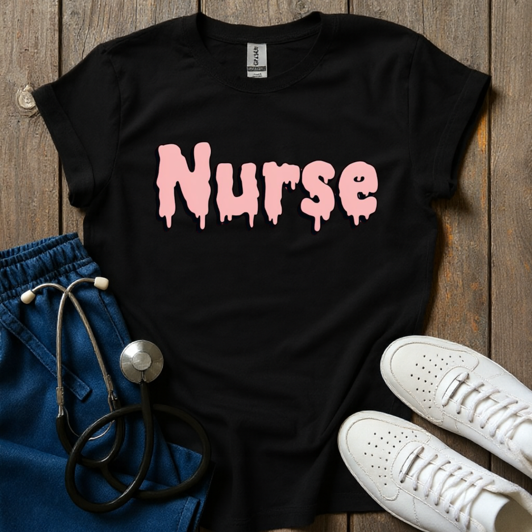 Pink Melt Nurse T-Shirt