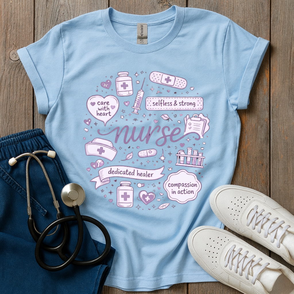 Purple Scatter T-Shirt
