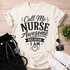 Nurse Awesome T-Shirt