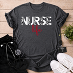 Nurse Life Print T-Shirt