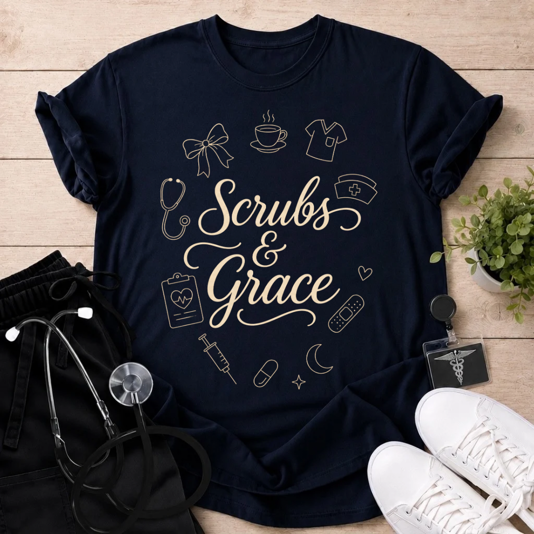 Scrubs and Grace T-Shirt