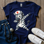 Zebra Nurse T-Shirt
