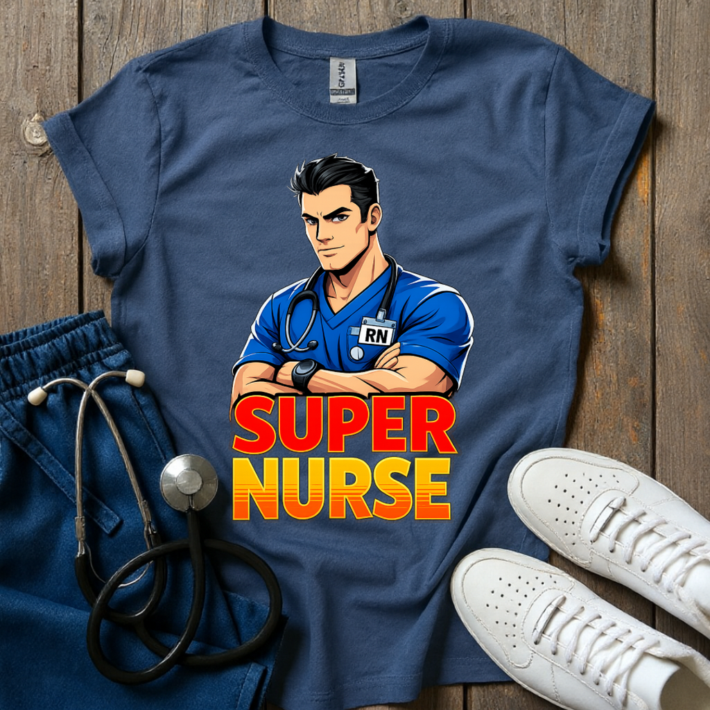 Male Super Nurse T-Shirt