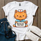 Purr-fect Nurse T-Shirt