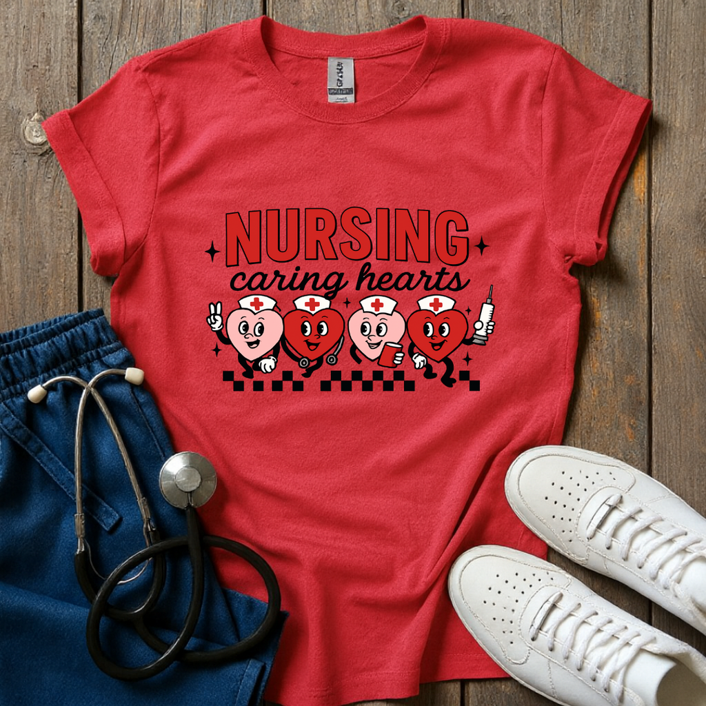 Nursing Hearts T-Shirt