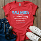 Male Nurse Definition T-Shirt