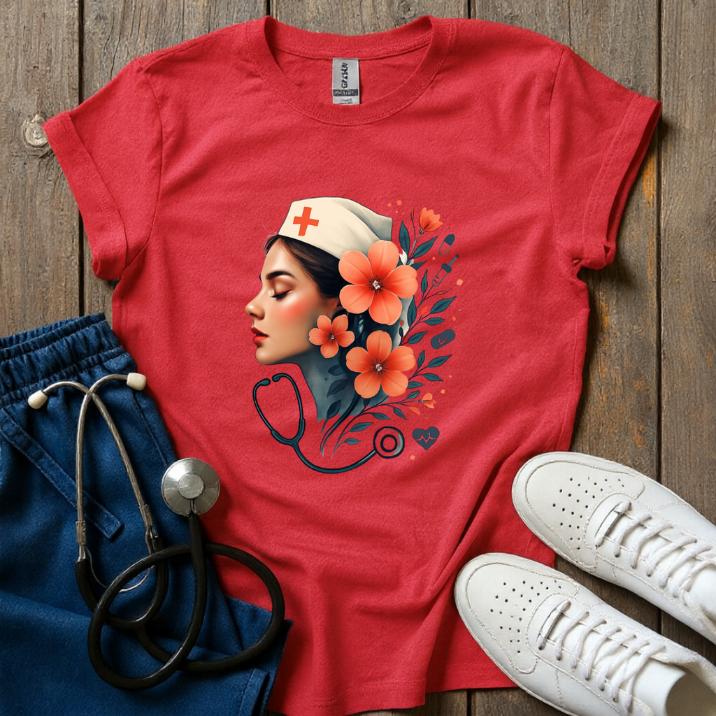 RN Floral T-Shirt