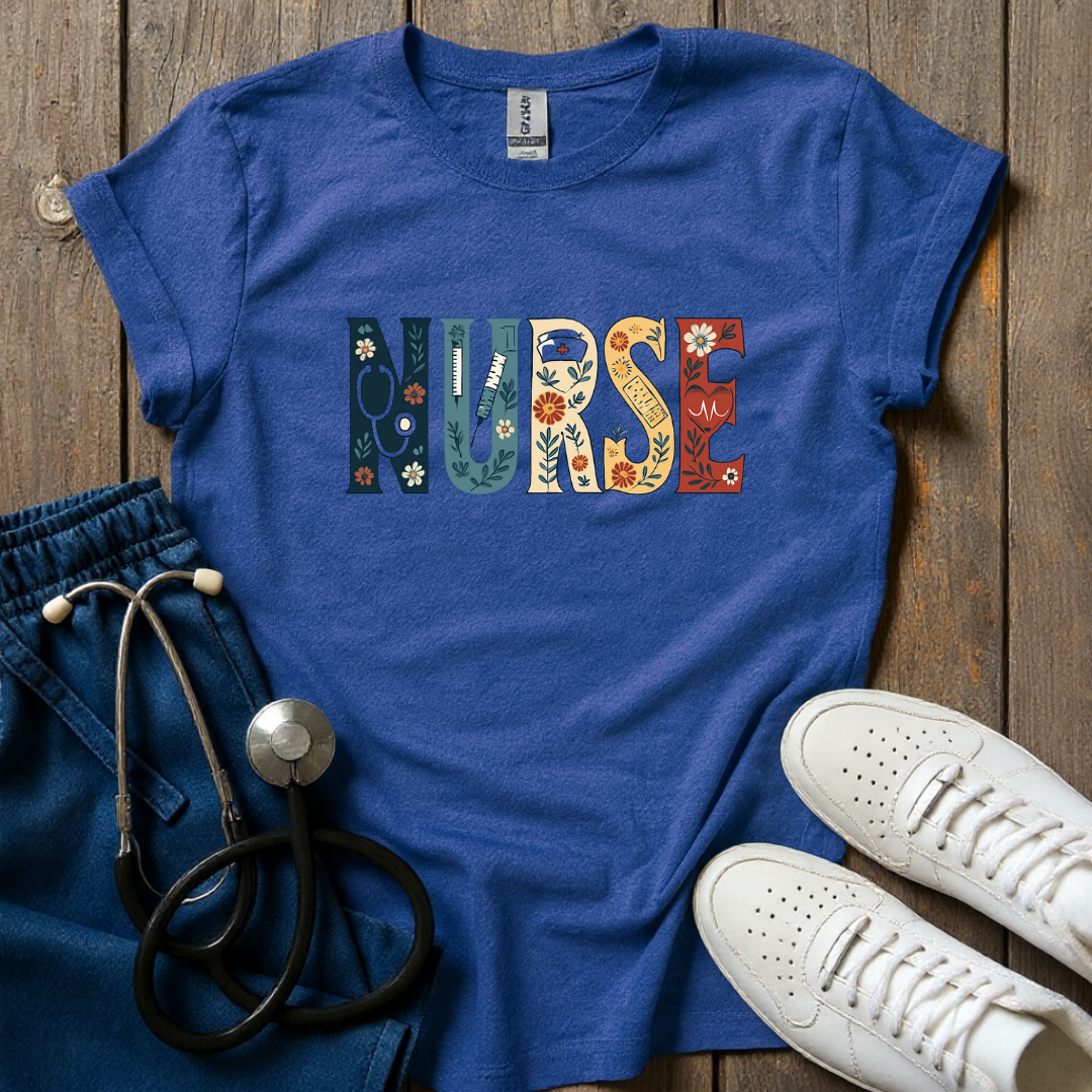 Colorful Nurse T-Shirt
