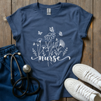 Flowers and Butterflies T-Shirt