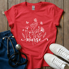 Flowers and Butterflies T-Shirt