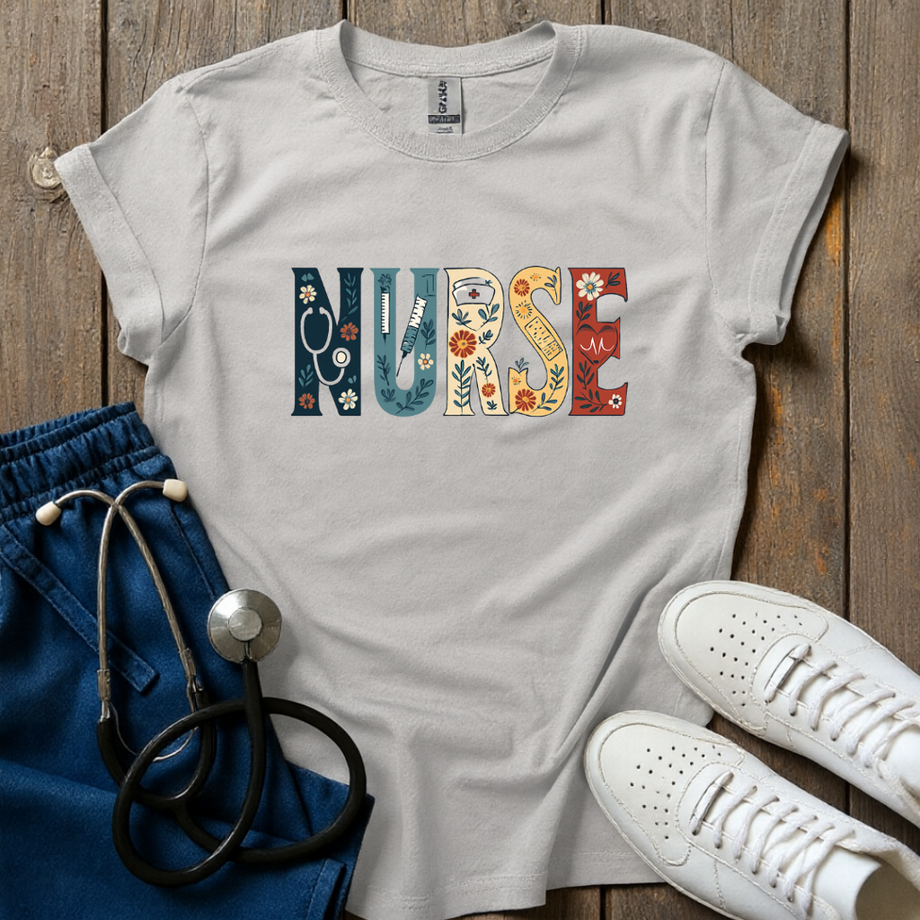 Colorful Nurse T-Shirt