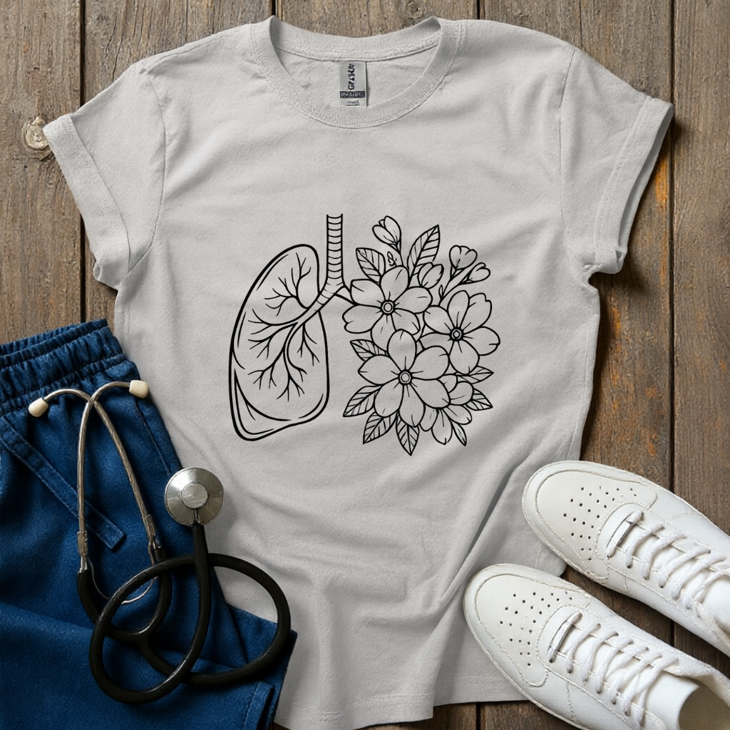 Floral Lung T-Shirt