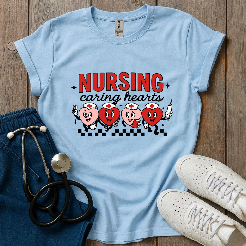 Nursing Hearts T-Shirt