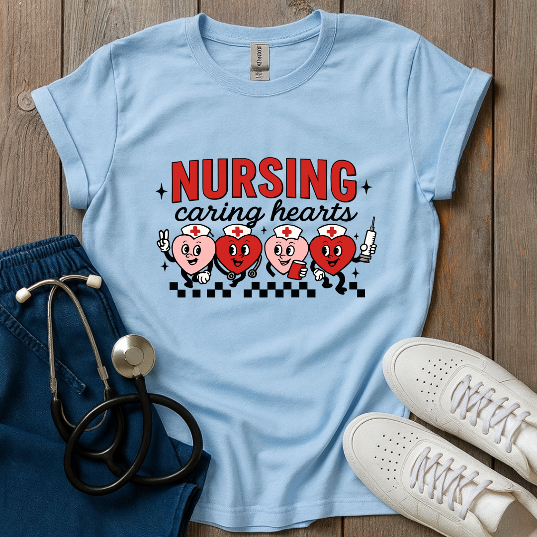 Nursing Hearts T-Shirt