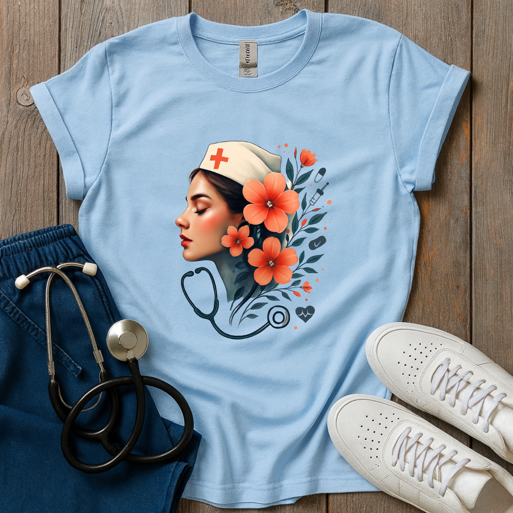 RN Floral T-Shirt