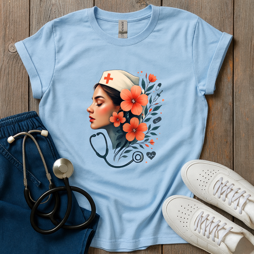 RN Floral T-Shirt