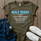 Male Nurse Definition T-Shirt
