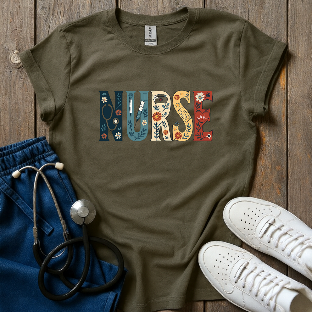 Colorful Nurse T-Shirt