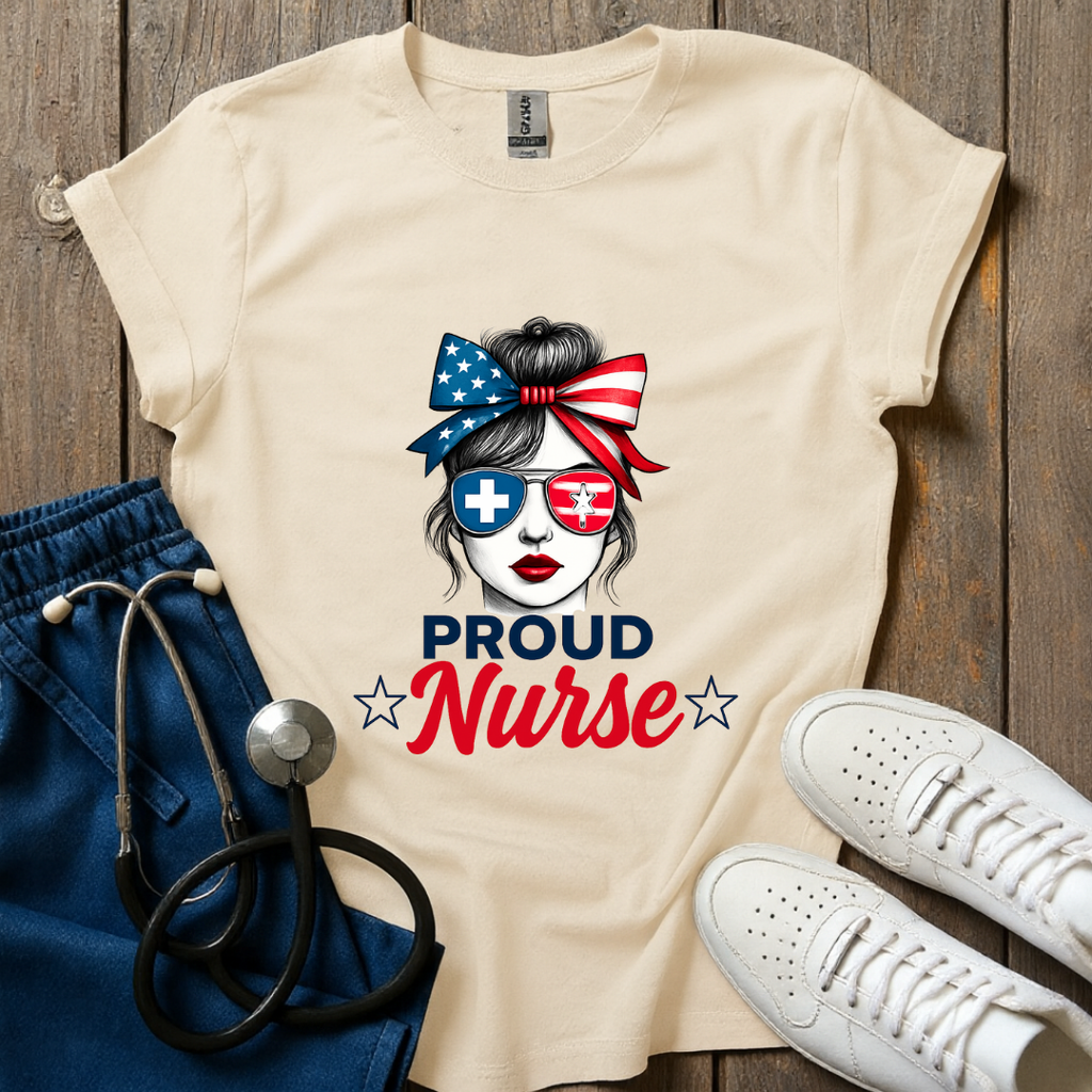 USA Proud Nurse T-Shirt