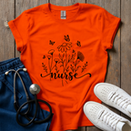 Flowers and Butterflies T-Shirt