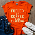 Coffee and Charting T-Shirt