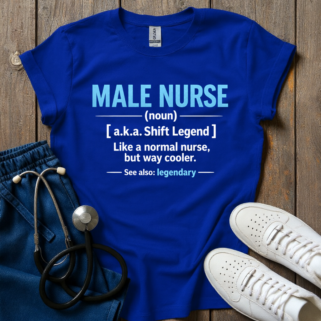 Male Nurse Definition T-Shirt