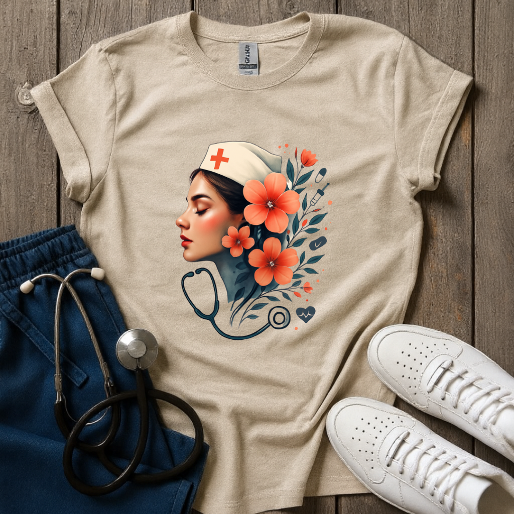 RN Floral T-Shirt