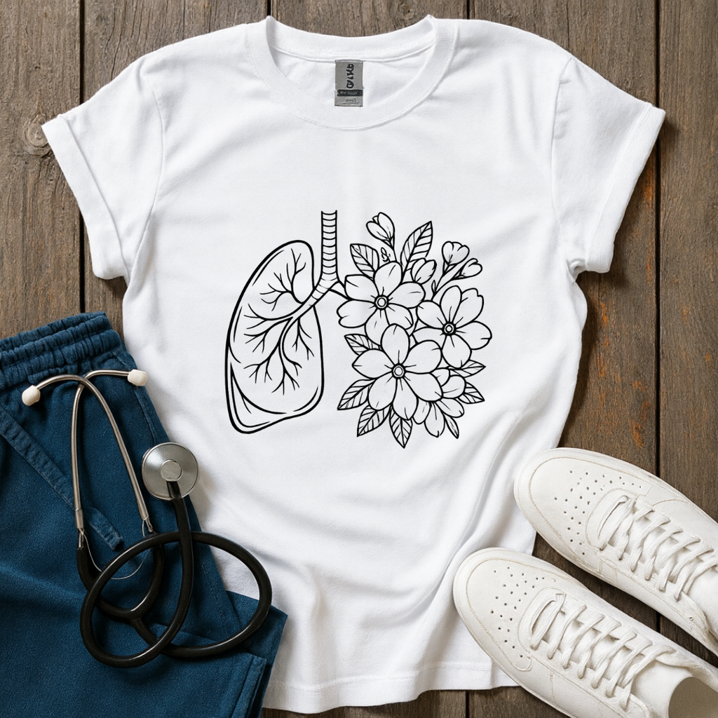 Floral Lung T-Shirt
