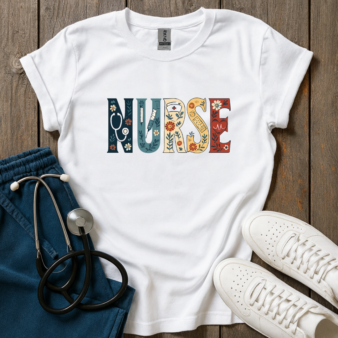 Colorful Nurse T-Shirt