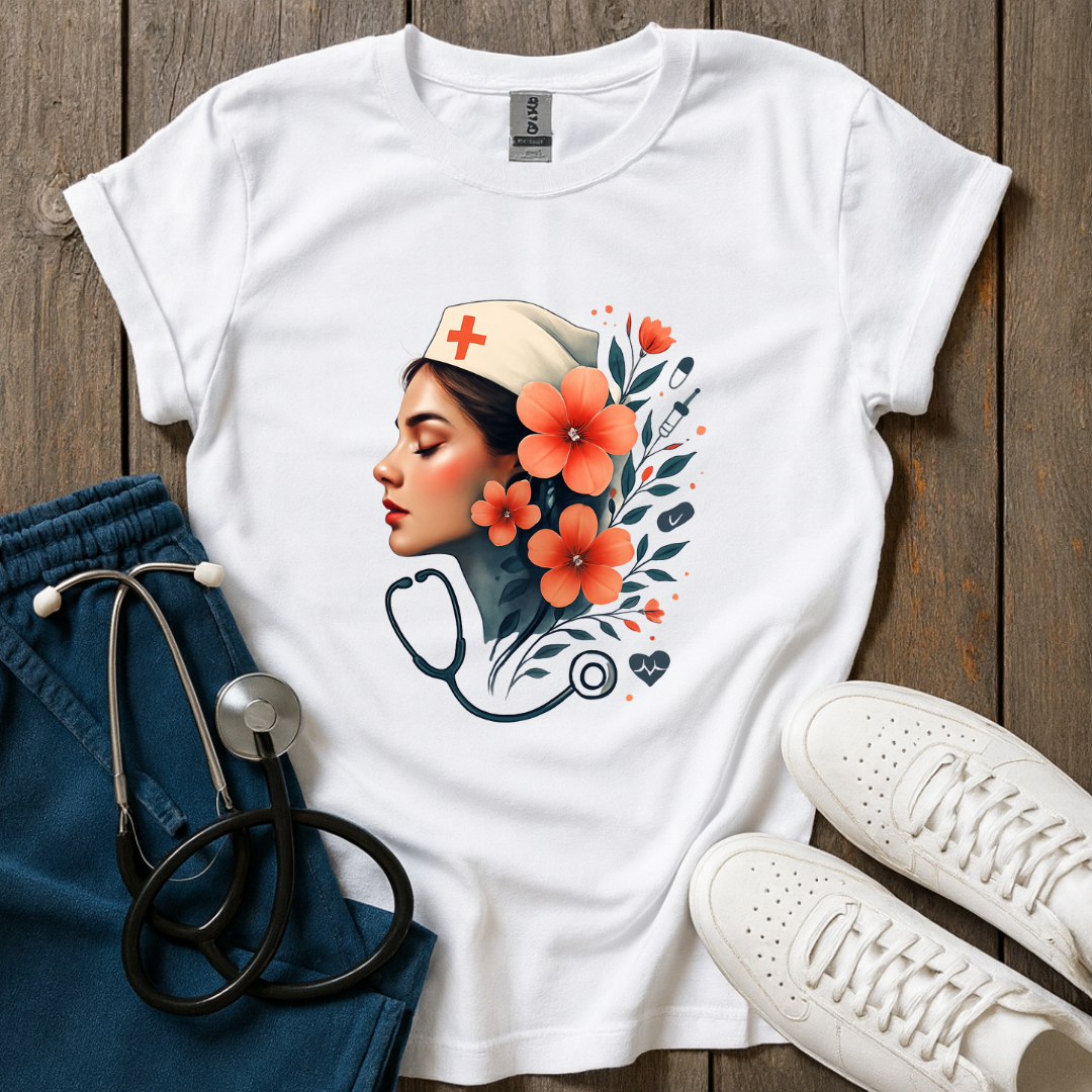 RN Floral T-Shirt