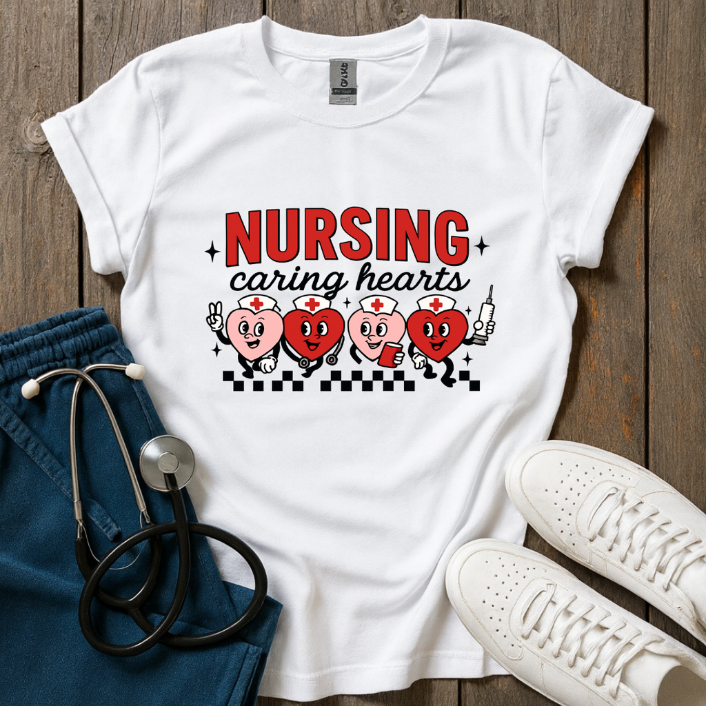 Nursing Hearts T-Shirt