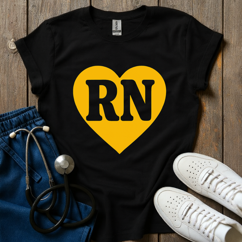 Yellow Heart T-Shirt